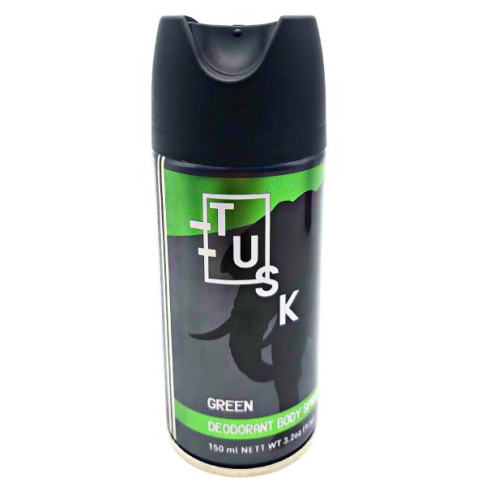Tusk Green Deodorant Spray 150ml Tusk Green Deodorant Spray 150ml